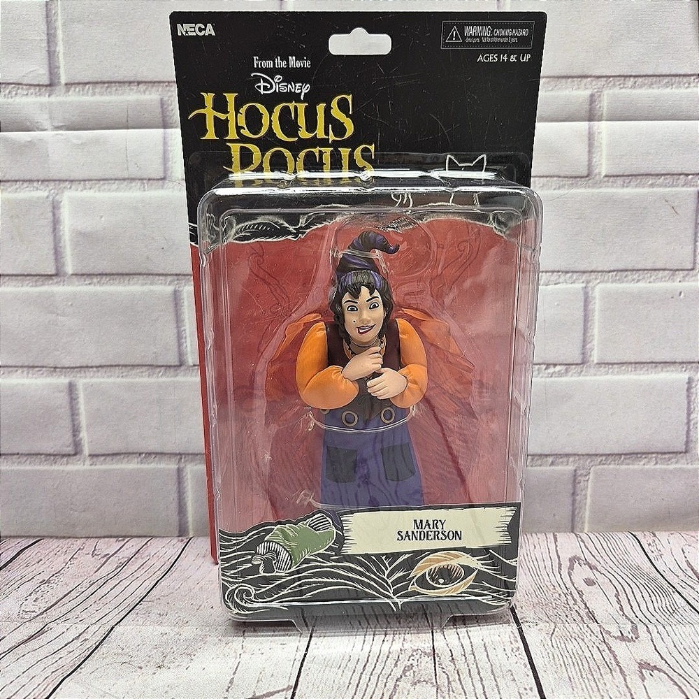 NECA Disney Hocus Pocus Mary Sanderson Action Figure Reel Toys New
